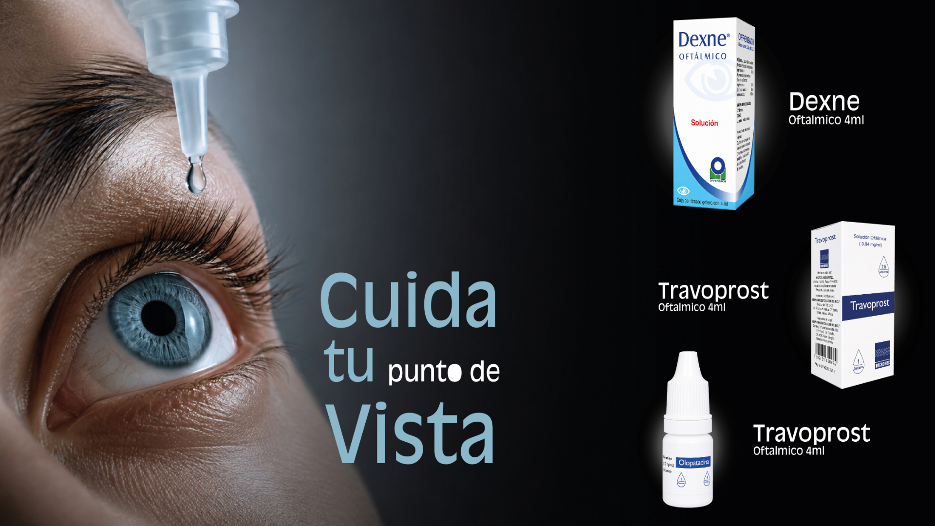 Productos oftalmicos en Farmacias Sana Sana